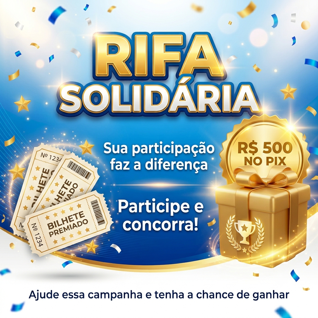 🎉 AÇÃO SOLIDÁRIA DO CLAUDÃO 🎉